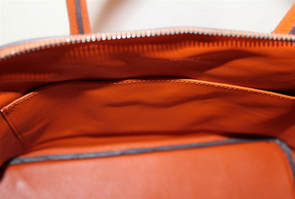 High Quality Replica Hermes Bolide Togo Leather Tote Bag Orange 1923 - Click Image to Close